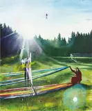 Till Gerhard, Sonnenwind, 2008, oil on canvas
