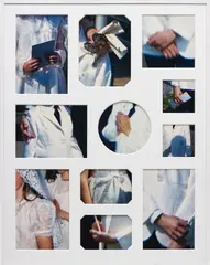 Robert Beck, Apart from the Whole (Communion), 2005, 11 chromogenic prints, in artist's frame