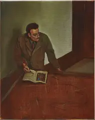 Christopher Orr, Geometry, 2005, oil on linen