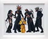 Daniel Fuchs and Geo Fuchs, Hitler-Judged (from Toy Giants), 2006, chromogenic print face-mounted to Diasec, in artist's frame