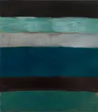 Sean Scully, Landline Green Sea, 2014, oil on aluminium