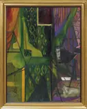 Francis Bacon, Interior of a room, 1935, oil on canvas