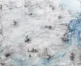 Miquel Barceló, España económica, 1990, oil and mixed media on canvas