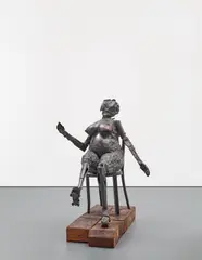 Cesar, Les Roberts d'Evelyne, 1991, bronze and wood