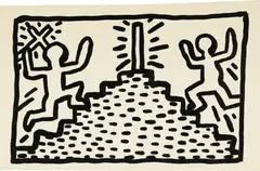 Keith Haring, Untitled, 1982, ink on paper