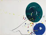 Untitled (SF63-050) by Sam Francis, 1963, acrylic on paper, sold Jun 2018