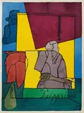 Valerio Adami, Foto di Ben Shahn