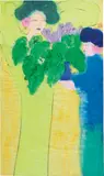 Walasse Ting, Untitled, 1975, watercolour on rice paper