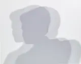 Jirō Takamatsu, Shadow (No. 1430), 1989, acrylic on linen