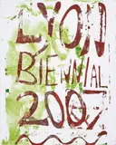 Josh Smith, Untitled (JS07451), 2007, acrylic and screenprint on canvas