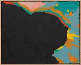 Harold Ancart, Untitled, 2015, oilstick and pencil on paper mounted on panel, in artist's frame