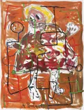 André Butzer, Untitled, 2008, oil on canvas