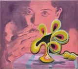 Anton Henning, Blumenstilleben No. 131, 2002, oil on canvas