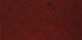 Untitled by A. R. Penck, acrylic on carved wood, sold Jun 2018