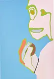 Gary Hume, Bracelet, 1997, enamel on aluminium