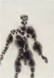 Antony Gormley, Body I, 2009, carbon and casein on paper