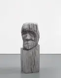 Thomas Houseago, Carved Head (Base)