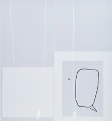Jeff Elrod, Backspace, 2001, acrylic on canvas
