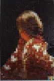 Vik Muniz, After Gerhard Richter (from Pictures of Colour), 2001, cibachrome print