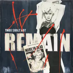 Stuart Semple, Remain, 2006, acrylic, charcoal, Doc Martin's ink and bleach on canvas