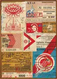 Shepard Fairey, Station to Station 3, 2012, mixed media on canvas, in artist's frame