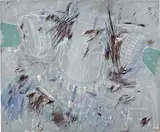 Konstantino Dregos, Lapsus 43, 2014, acrylic, chalk, charcoal, wax pastels and varnish