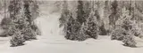 Hans Op de Beeck, Snowscape (8), 2017, watercolour on paper