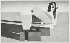 Avery Singer, iHole, 2011, acrylic on panel