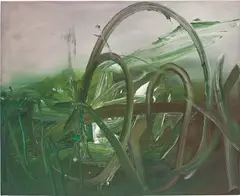 Gerhard Richter, Busch (Scrub), 1985, oil on canvas