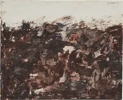 Jean Dubuffet, Sans titre (Paysage) (Untitled (Landscape)), 1954, watercolour and gouache on paper