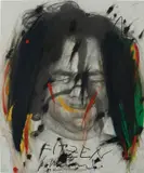 Arnulf Rainer, FITZEN, 19 Knäuel (19 tangles or balls)