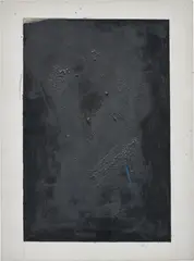 Ohne Titel by Arnulf Rainer, 1967, oil and oilstick on card laid on aluminium, sold Oct 2018