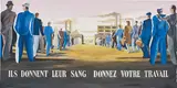 Art & Language, Study for 'Ils donnent leur sang donnez votre travail', 1977, gouache and pencil on paper