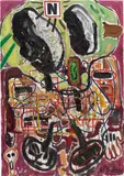 André Butzer, Untitled, 2007, oil on canvas