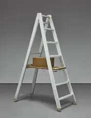 Chagall by Urs Fischer, 2006, polyurethane foam, nails, spray enamel, acrylic paint, filler, polyurethane glue, electric motor, aluminium, control uni, sold Oct 2018