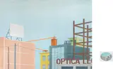 Francis Alÿs, Untitled, 1997, enamel on metal and oil and encaustic on wood, in 2 parts