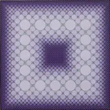 Corona by Victor Vasarely, 1979, acrylic on canvas, sold Oct 2018