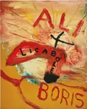Julian Schnabel, Ali + Boris, 2001, oil and resin on canvas