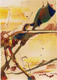 Ohne Titel by Gerhard Richter, oil on cardboard, offered Oct 2018