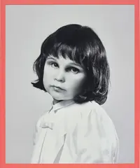 Gillian Wearing, Self Portrait at Three Years Old, 2004, c-print, in artist's frame