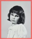 Gillian Wearing, Self Portrait at Three Years Old, 2004, c-print, in artist's frame
