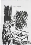 No Title (That ice won't...) by Raymond Pettibon, 1999, ink on paper, offered Oct 2018