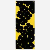 Donald Sultan, Wallflower (Black and Yellow), 2018, screenprint in colors