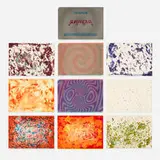 John Armleder, Supernova, 2003, lithograph in colors, monotype