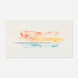 Gretchen Albrecht, Ebb Tide, 2016, etching in colors