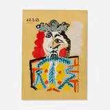 Untitled (from the Les Portraits Imaginaires series) by Pablo Picasso, 1969, lithograph in colors, sold May 2025