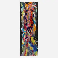 John Chamberlain, Laughing Last, 1990, monoprint on Arches