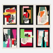 Celebration Suite by Louise Nevelson, 1979, aquatint in colors, sold May 2025