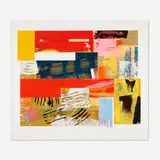 Sam Gilliam, Untitled (for Lincoln Center Festival), 2001, screenprint in colors