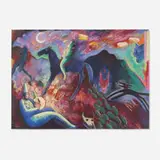 Carlos Almaraz, Southwest Song, 1988, screenprint in colors